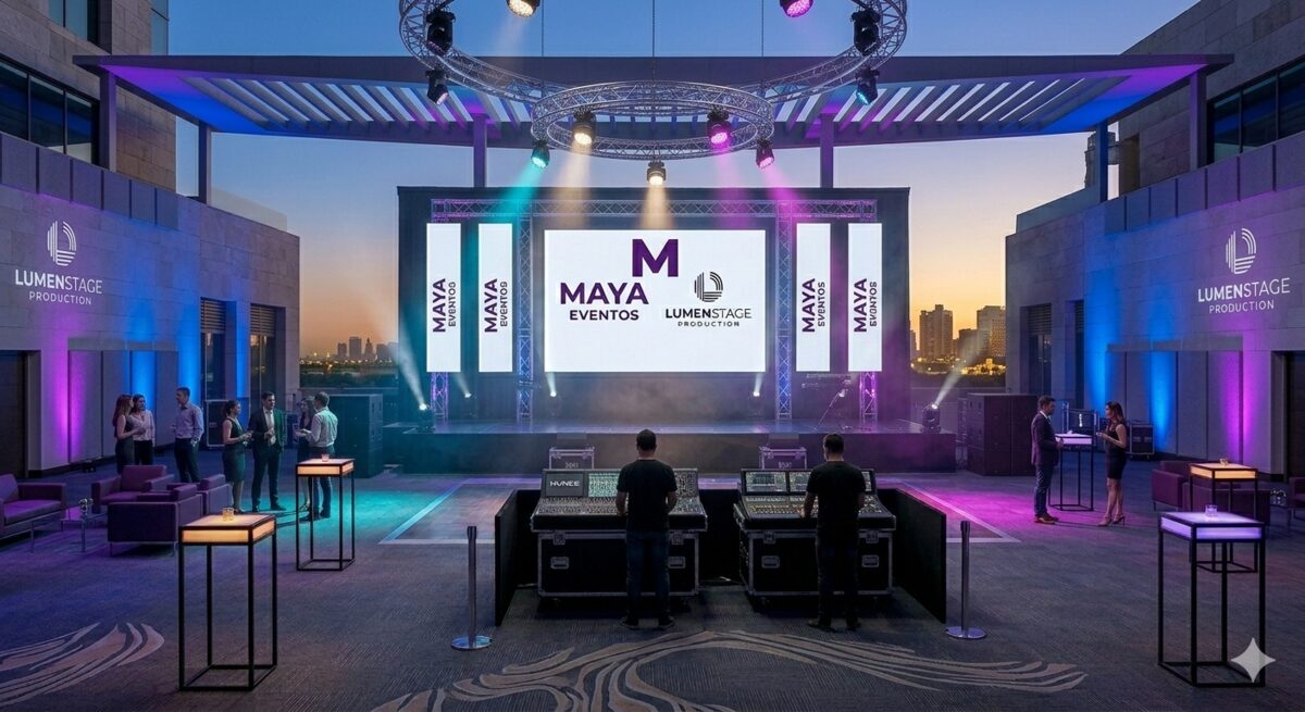 Pantallas LED de alta resolución Maya Entertainment